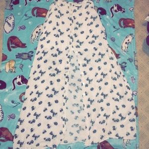 Volcom floral maxi skirt